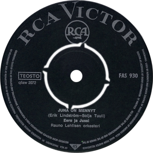 RCA Victor FAS 930
