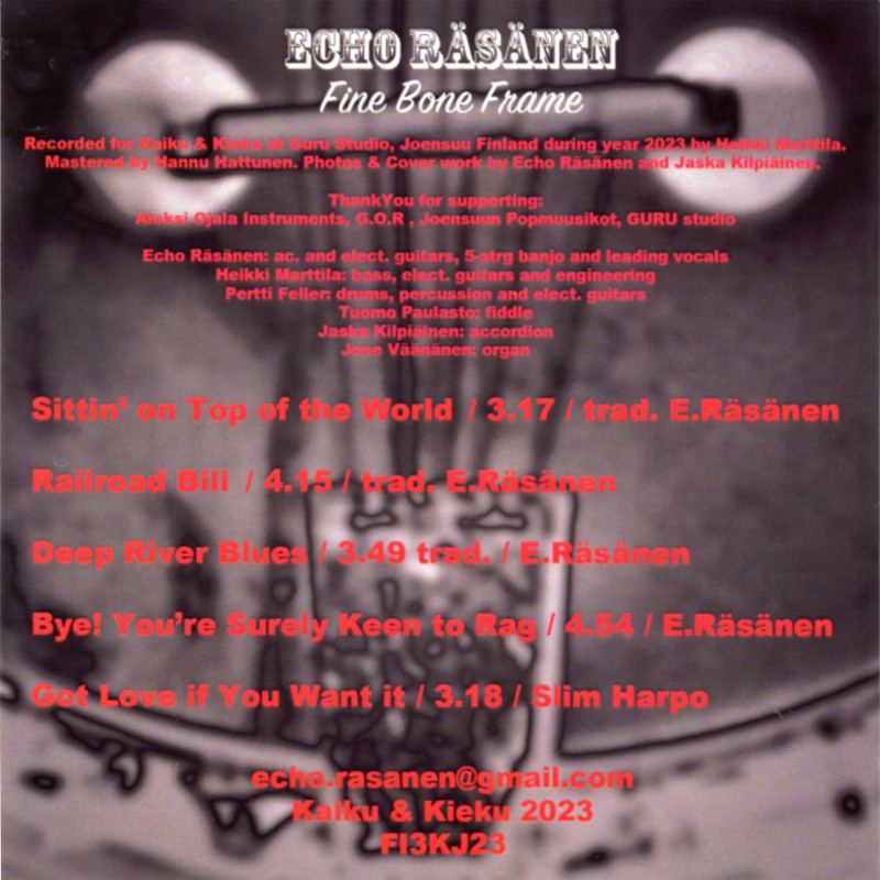 Echo Räsänen: Fine Bone Frame