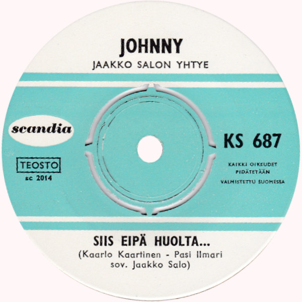 KS-687 -singlen etiketti
