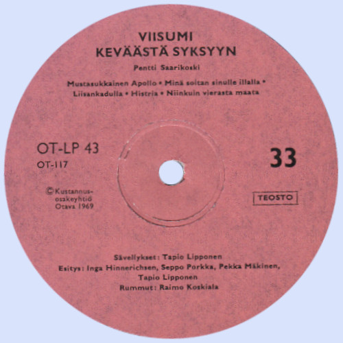 Levyetiketti: Viisumi keväästä syksyyn