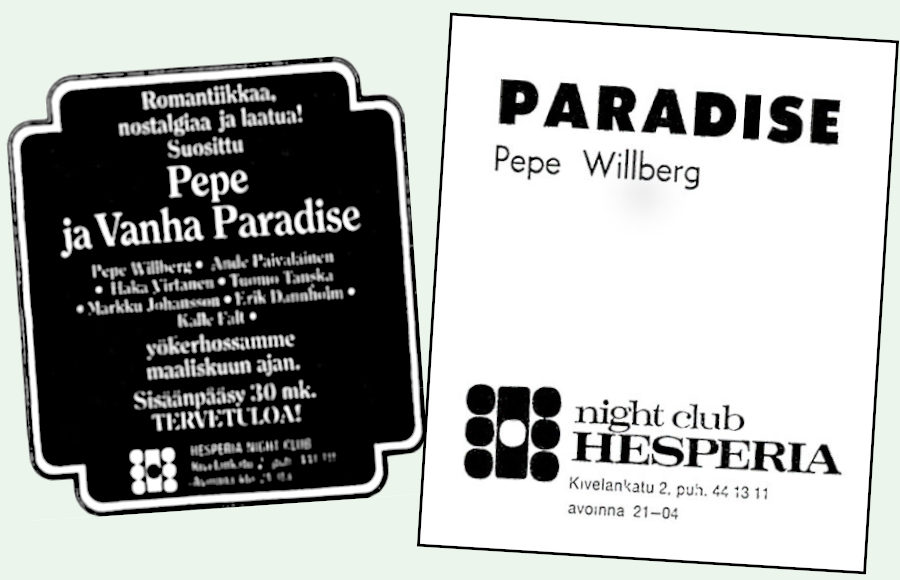 Pepe ja Vanha Paradise